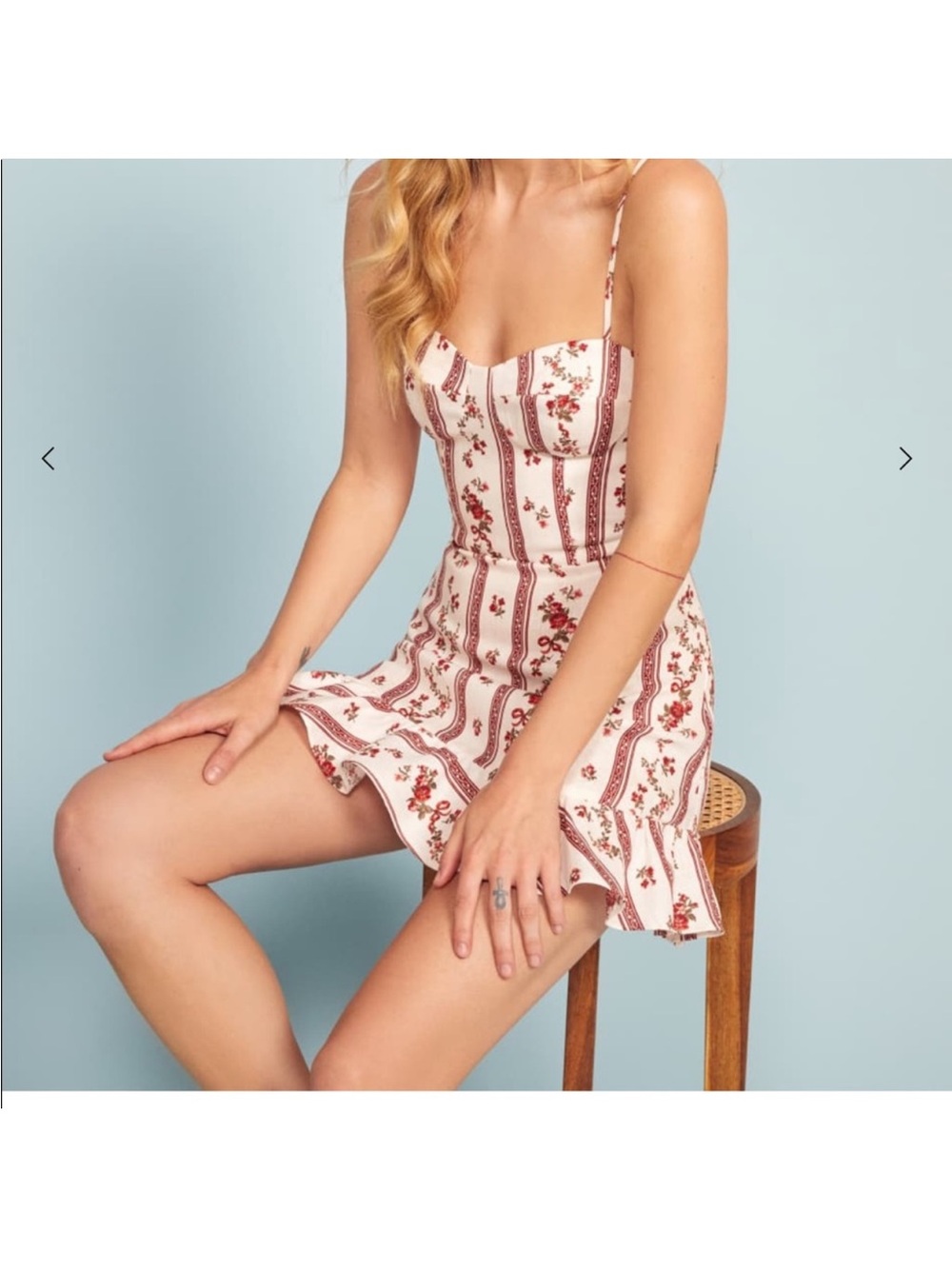 Reformation Mariana linen Dress in Vienna